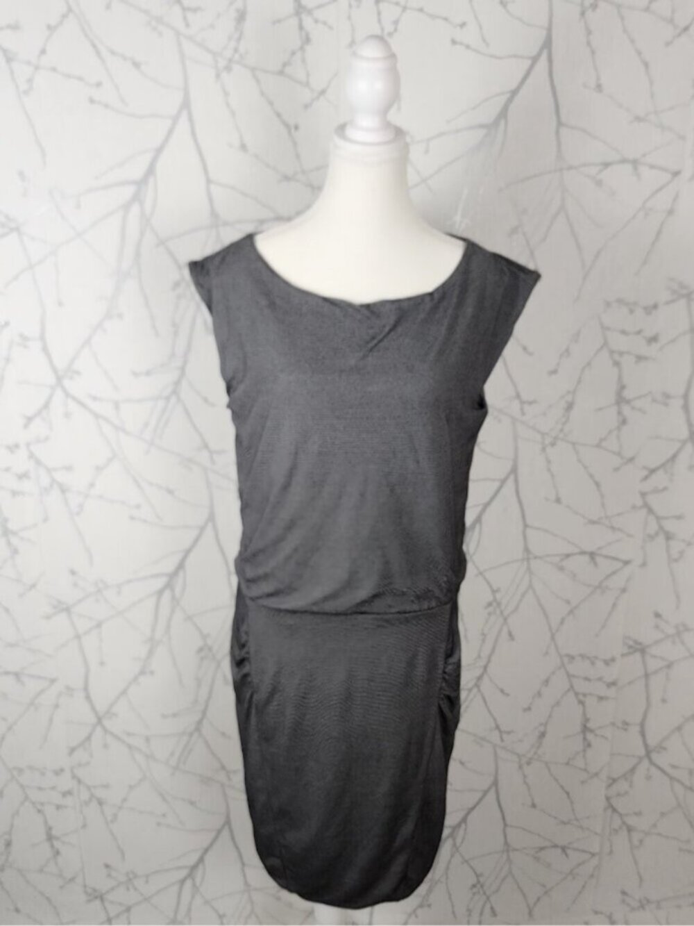 Athleta Microstripe Tencel Stretch Jersey Westwood Dress - Picture 2 of 6